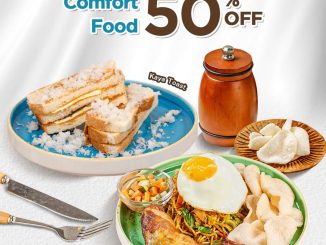 Promo Excelso Comfort Food Diskon 50% untuk toast dan mie tek-tek