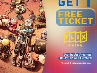 Promo FLIX Cinema Beli 1 Gratis 1 Tiket Pelangi di Mars periode 18-19 Maret 2026