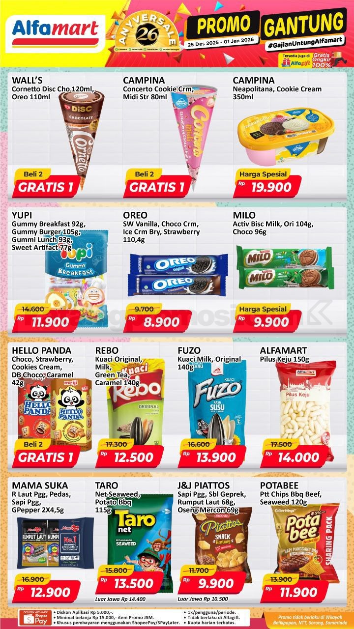 Promo GANTUNG ALFAMART / GAJIAN UNTUNG 25 Desember - 01 Januari 2025 Promo GANTUNG ALFAMART / GAJIAN UNTUNG 25 Desember - 01 Januari 2025 5