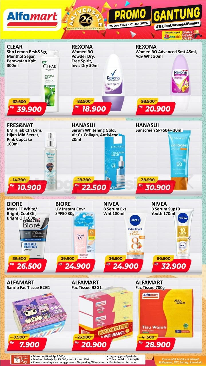 Promo GANTUNG ALFAMART / GAJIAN UNTUNG 25 Desember - 01 Januari 2025 Promo GANTUNG ALFAMART / GAJIAN UNTUNG 25 Desember - 01 Januari 2025 7