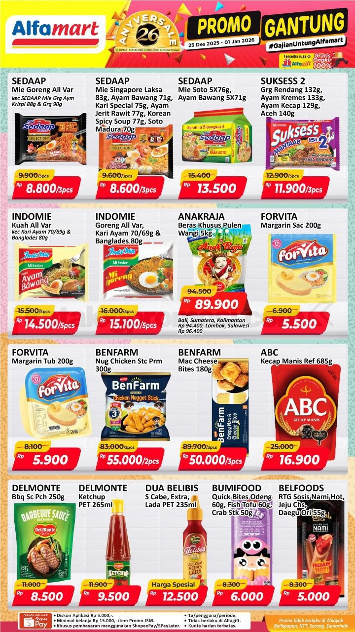 Promo GANTUNG ALFAMART / GAJIAN UNTUNG 25 Desember - 01 Januari 2025 Promo GANTUNG ALFAMART / GAJIAN UNTUNG 25 Desember - 01 Januari 2025 11
