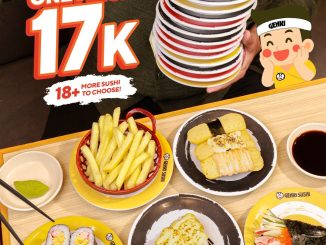 Promo Genki Sushi One Plate One Price Sushi Rp. 17.000