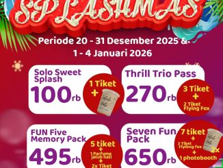 Promo Go! Wet Magical Splashmas mulai Rp100.000 dengan paket tiket waterpark akhir tahun