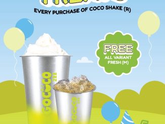 Promo GOCOCO Birthday Treats Gratis Variant Fresh beli Coco Shake R
