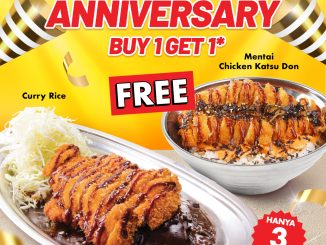 Promo Go! Go! CURRY 3rd Anniversary Beli 1 Gratis 1 Kanazawa Curry Rice