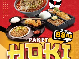 Promo GOKANA Paket HOKI Makan Berdua Rp. 88 ribu dengan menu Jepang lengkap