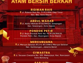 Promo Grand Opening Ayam Bersih Berkah Buy 1 Get 1 dan paket hemat Rp. 10.000