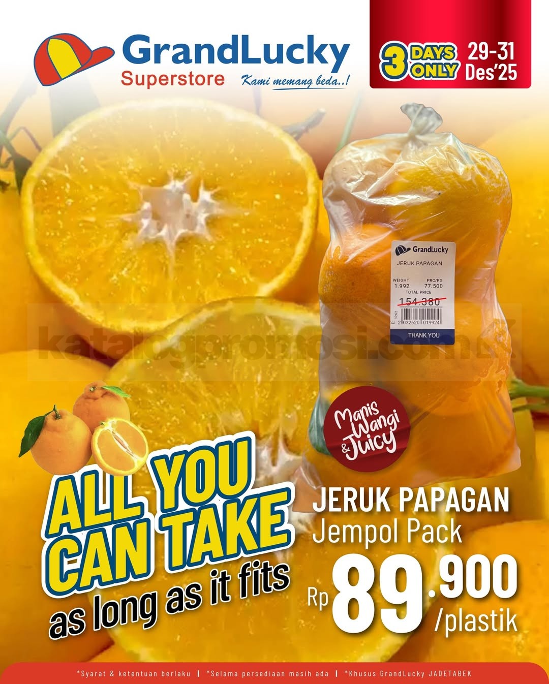 Promo GrandLucky Year-End Deals Diskon Hingga 40% Promo GrandLucky Year-End Deals Diskon Hingga 40% 2