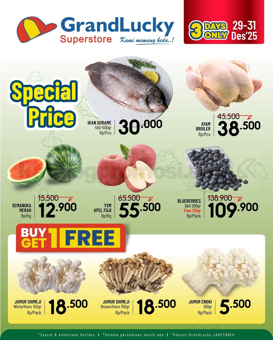 Promo GrandLucky Year-End Deals Diskon Hingga 40% Promo GrandLucky Year-End Deals Diskon Hingga 40% 3