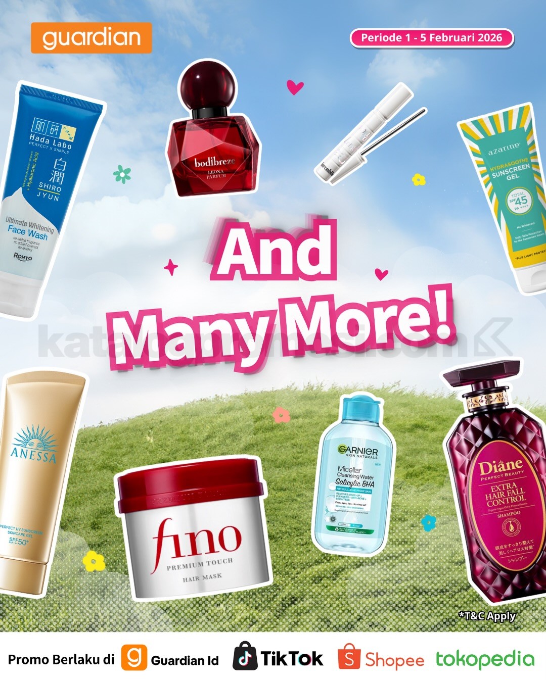 Promo Guardian 2.2 Best Deals Produk Kecantikan Diskon hingga 50% Promo Guardian 2.2 Best Deals Produk Kecantikan Diskon hingga 50% 7