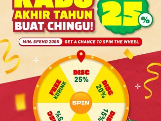 Promo Han Guksu Kado Akhir Tahun diskon hingga 25% dan Free Kdrink