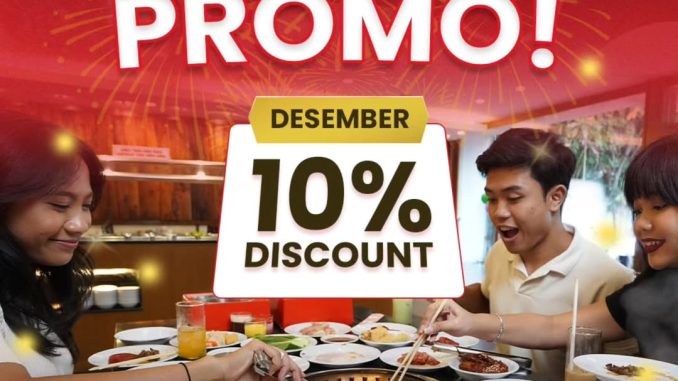 Promo Hanamasa Birthday Treats Diskon 10% berlaku sampai H+7 untuk perayaan ulang tahun di outlet Hanamasa tertentu