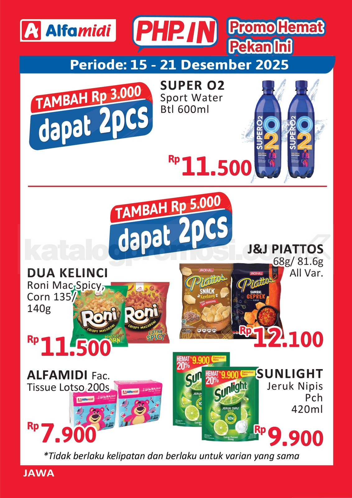Promo HAP ALFAMIDI periode 15-21 Desember 2025 Promo HAP ALFAMIDI periode 15-21 Desember 2025 3