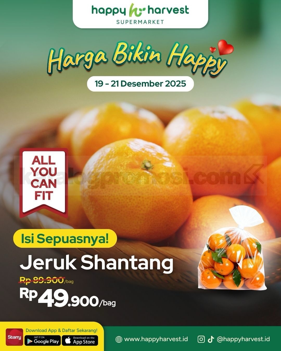 Promo Happy Harvest JSM Minggu ini 19-21 Desember 2025 Promo Happy Harvest JSM Minggu ini 19-21 Desember 2025 2