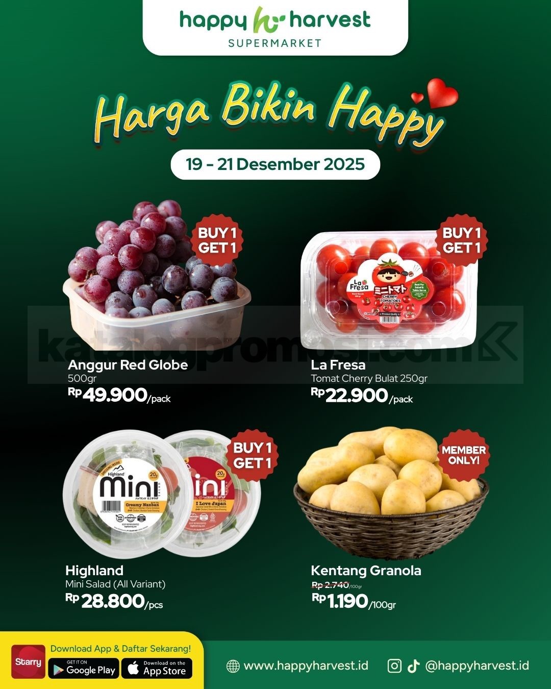 Promo Happy Harvest JSM Minggu ini 19-21 Desember 2025 Promo Happy Harvest JSM Minggu ini 19-21 Desember 2025 5