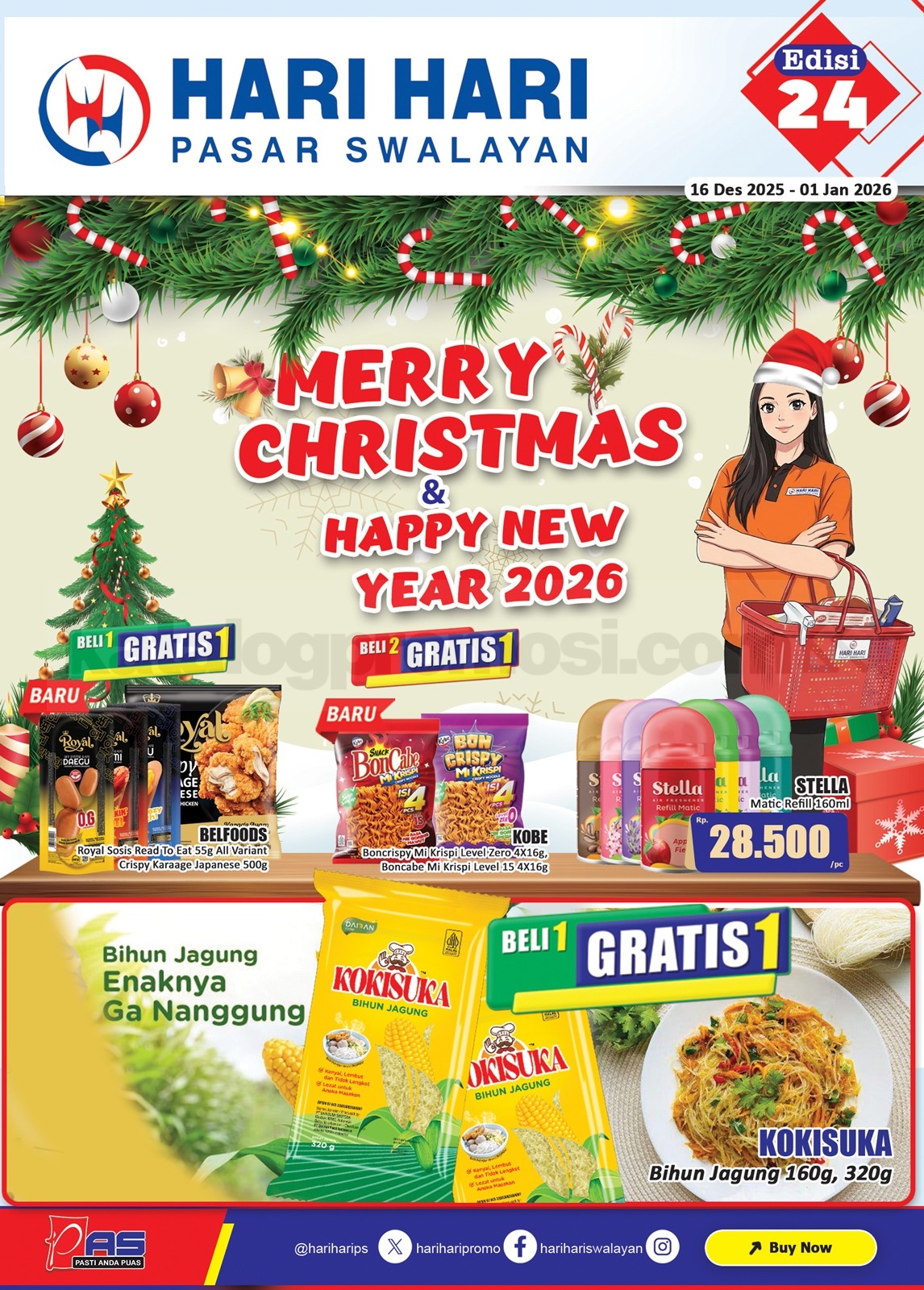 Promo Hari Hari Pasar Swalayan Katalog 16-31 Desember 2025 Promo Hari Hari Pasar Swalayan Katalog 16-31 Desember 2025 1