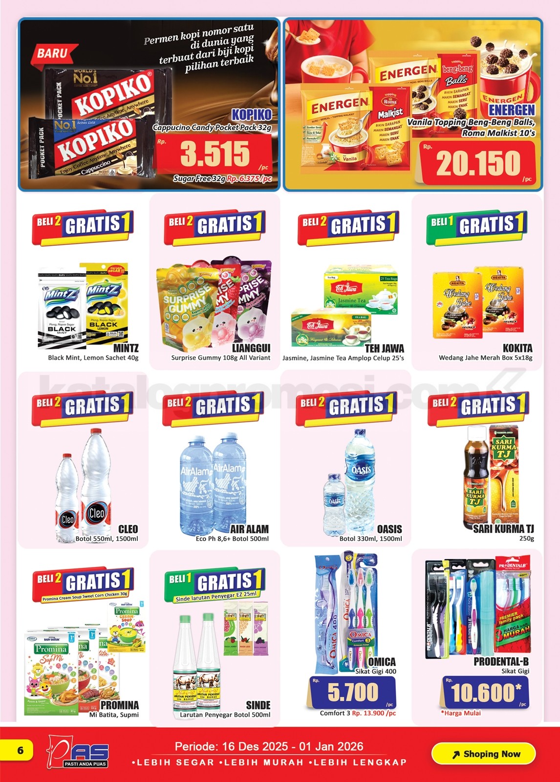 Promo Hari Hari Pasar Swalayan Katalog 16-31 Desember 2025 Promo Hari Hari Pasar Swalayan Katalog 16-31 Desember 2025 6