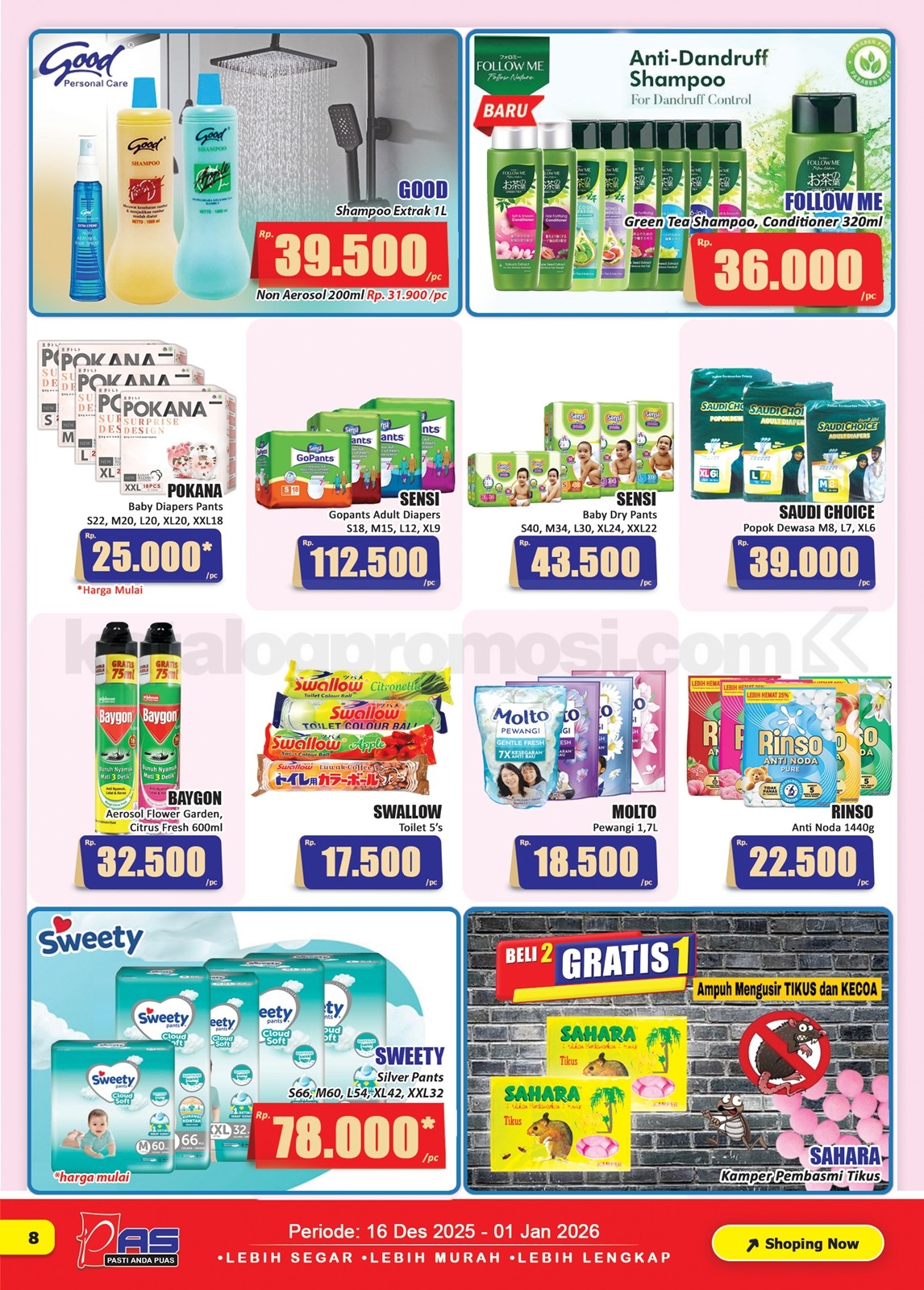 Promo Hari Hari Pasar Swalayan Katalog 16-31 Desember 2025 Promo Hari Hari Pasar Swalayan Katalog 16-31 Desember 2025 8