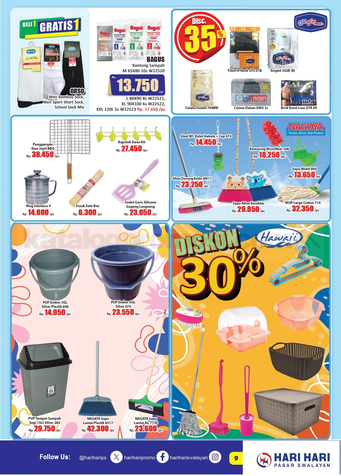 Promo Hari Hari Pasar Swalayan Katalog 16-31 Desember 2025 Promo Hari Hari Pasar Swalayan Katalog 16-31 Desember 2025 9
