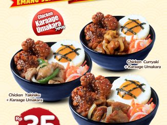 Promo HokBen Super Bowl Menu mulai Rp. 35 ribuan pilihan chicken dan beef