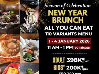 Promo Hokkaido Izakaya New Year Brunch AYCE mulai Rp. 200.000 1–4 Januari 2026