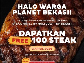 Promo HOLYCOW! Bekasi Grand Opening Diskon hingga 100%