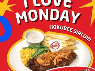 Promo Holycow I Love Monday Hokubee Sirloin Beli 1 Gratis 1 steak dobel di Palembang