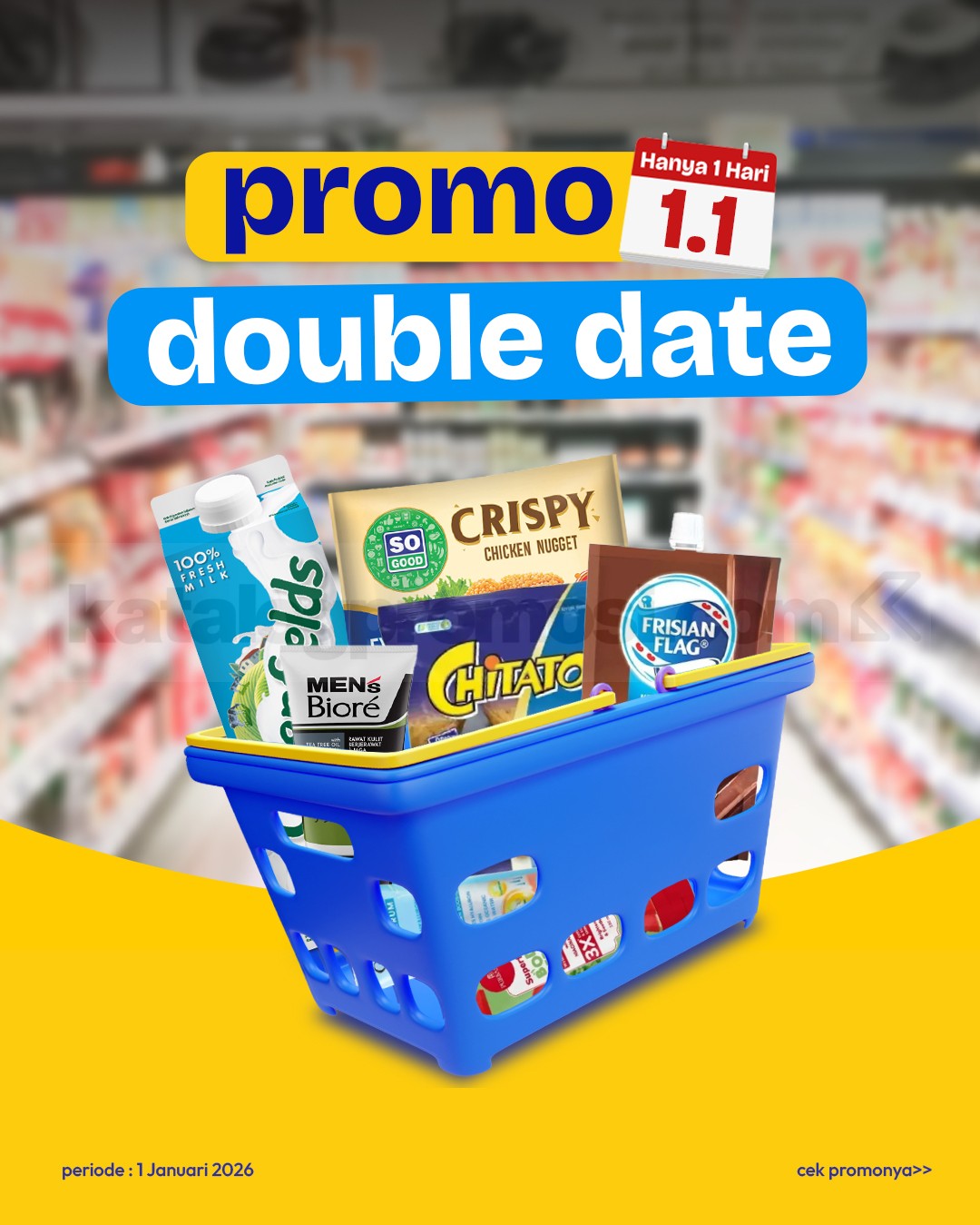 Promo Hypermart Double Date 1.1 Sale Promo Hypermart Double Date 1.1 Sale 1