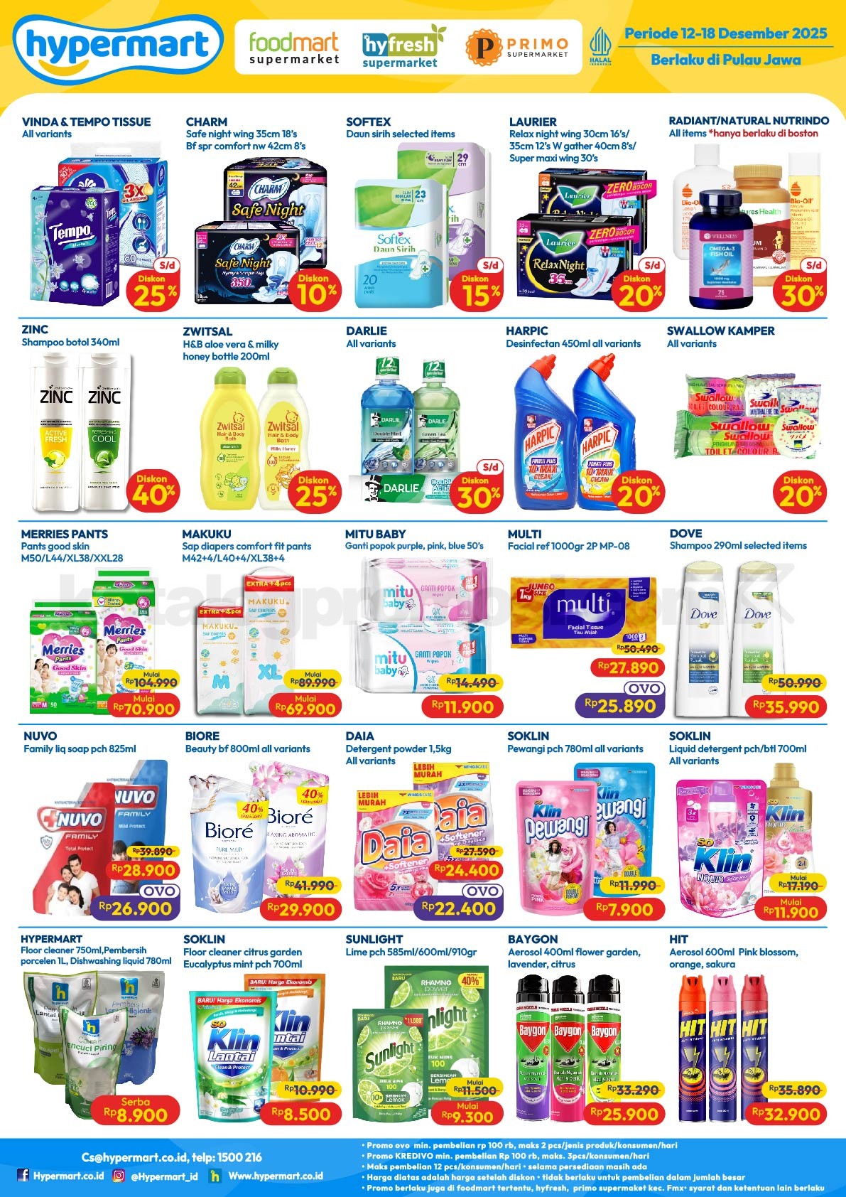 Promo HYPERMART WEEKDAY 15-18 DESEMBER 2025 Promo HYPERMART WEEKDAY 15-18 DESEMBER 2025 4