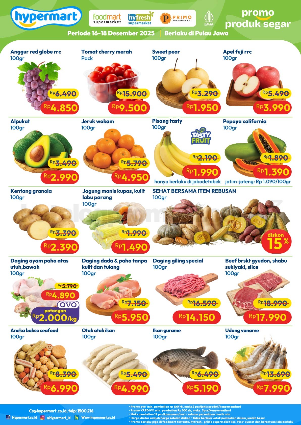 Promo HYPERMART WEEKDAY 15-18 DESEMBER 2025 Promo HYPERMART WEEKDAY 15-18 DESEMBER 2025 1