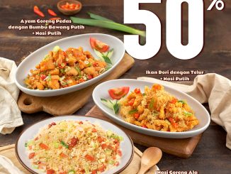 Promo Imperial Kitchen & Dimsum Diskon 50% menu favorit dengan nasi putih di Plaza Blok M