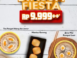 Promo Imperial Kitchen & Dimsum Dimsum Fiesta mulai Rp. 9.999++ dengan menu berbeda di tiap outlet