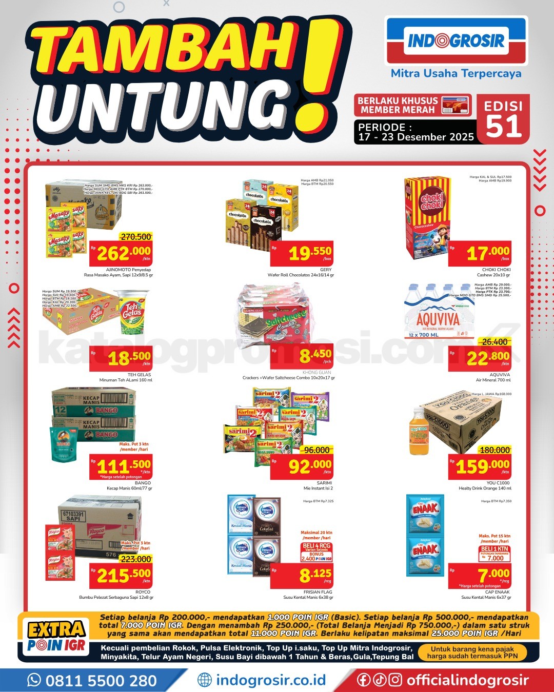 Promo Indogrosir TAMBAH UNTUNG 17-23 Desember 2025 Promo Indogrosir TAMBAH UNTUNG 17-23 Desember 2025 3