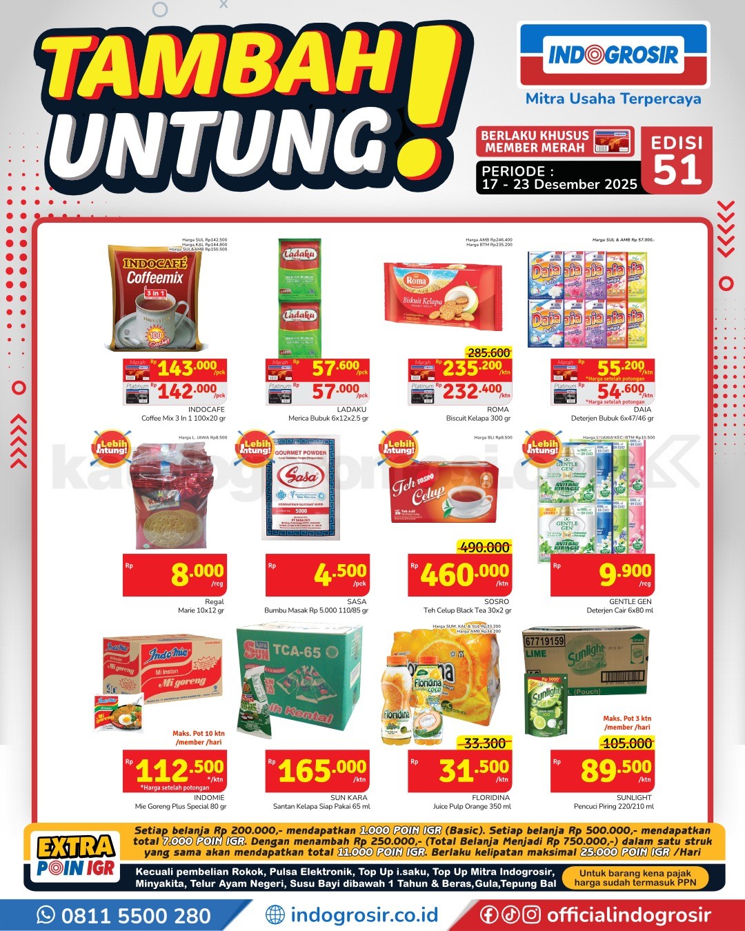 Promo Indogrosir TAMBAH UNTUNG 17-23 Desember 2025 Promo Indogrosir TAMBAH UNTUNG 17-23 Desember 2025 4