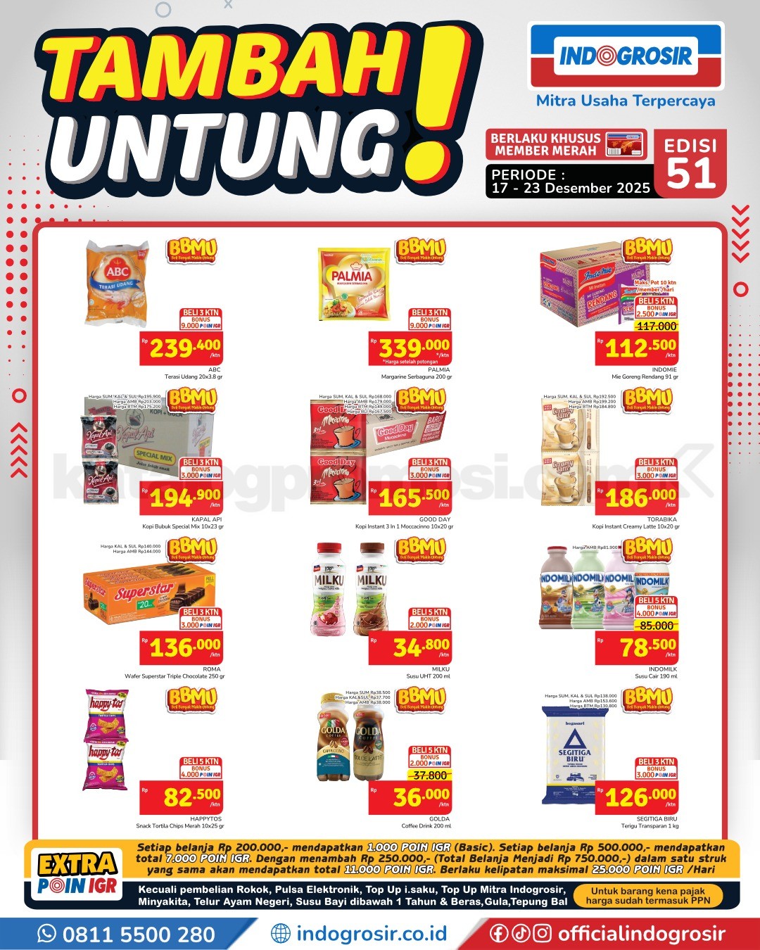 Promo Indogrosir TAMBAH UNTUNG 17-23 Desember 2025 Promo Indogrosir TAMBAH UNTUNG 17-23 Desember 2025 5
