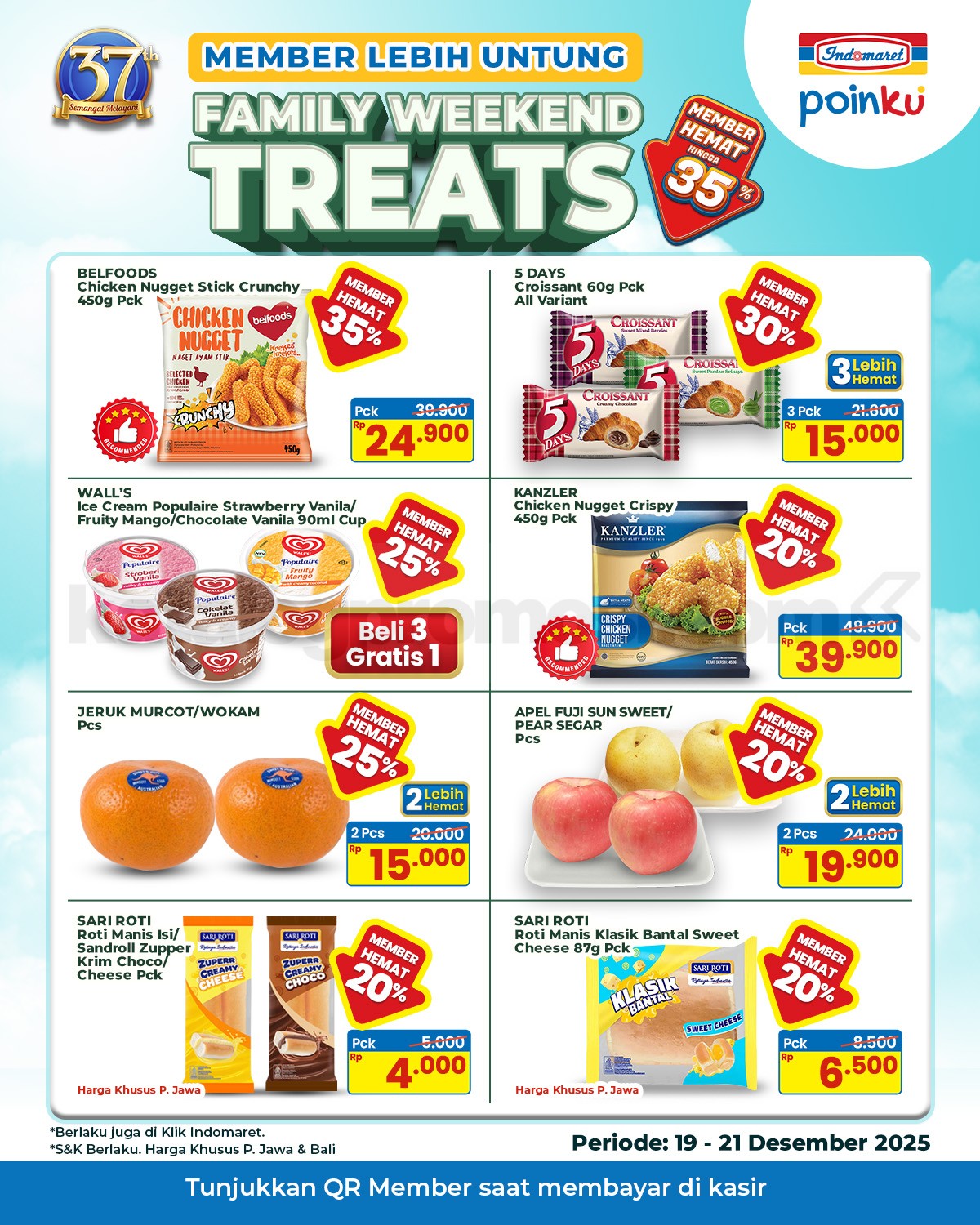 Promo Indomaret Family Weekend Treats Hemat hingga 35% Promo Indomaret Family Weekend Treats Hemat hingga 35% 1