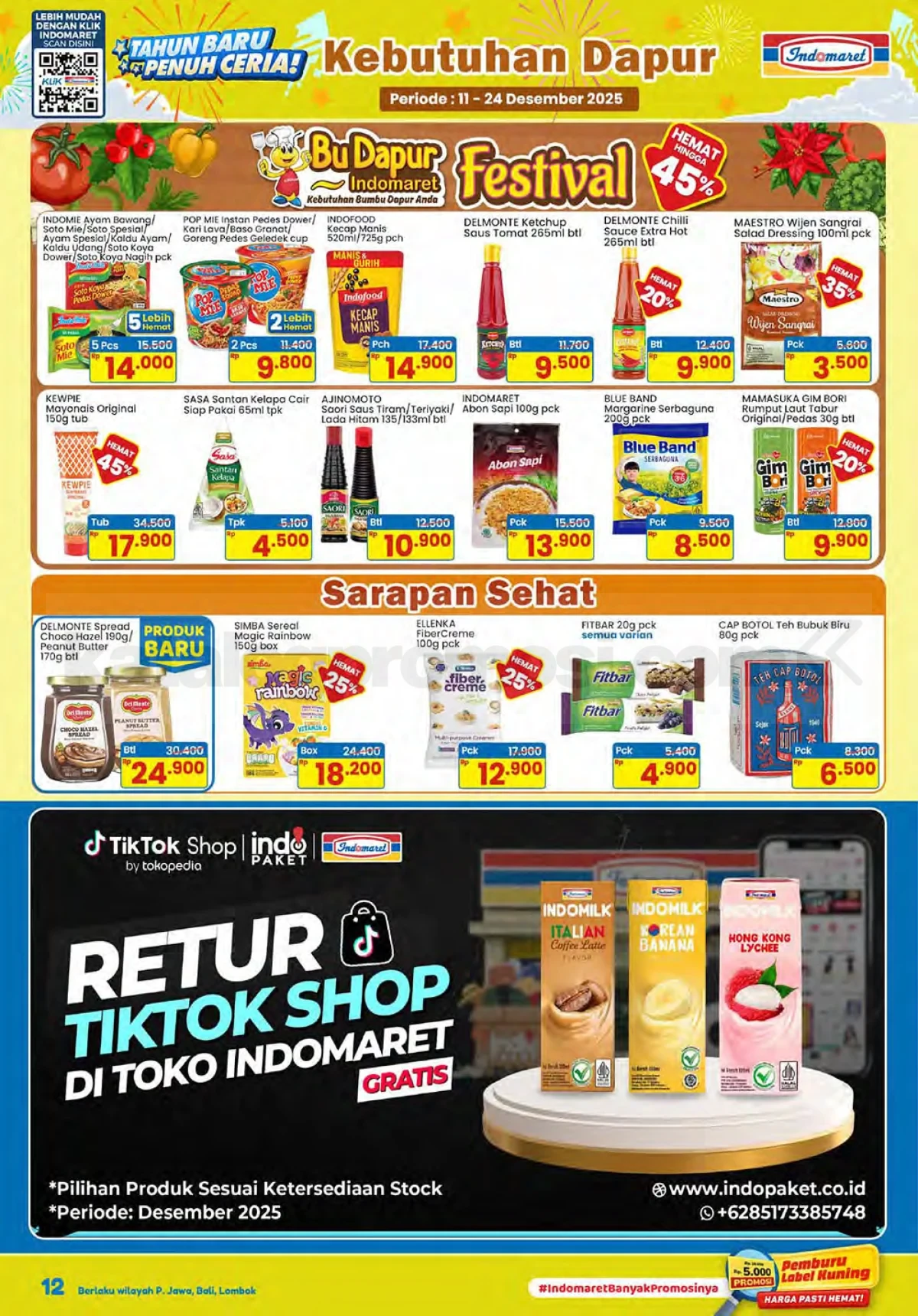 Promo Indomaret Katalog Terbaru 11-24 November 2025 Promo Indomaret Katalog Terbaru 11-24 November 2025 12