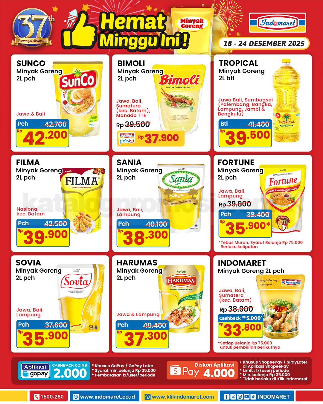Promo INDOMARET MINYAK GORENG 18-24 Desember 2025 Promo INDOMARET MINYAK GORENG 18-24 Desember 2025 1
