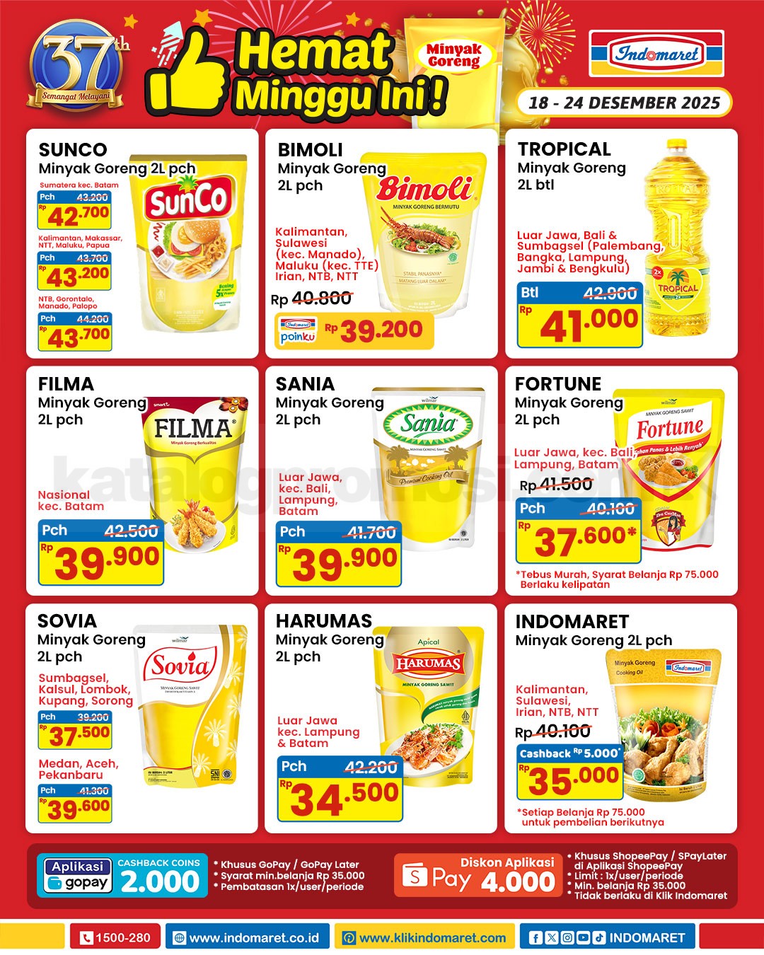 Promo INDOMARET MINYAK GORENG 18-24 Desember 2025 Promo INDOMARET MINYAK GORENG 18-24 Desember 2025 2
