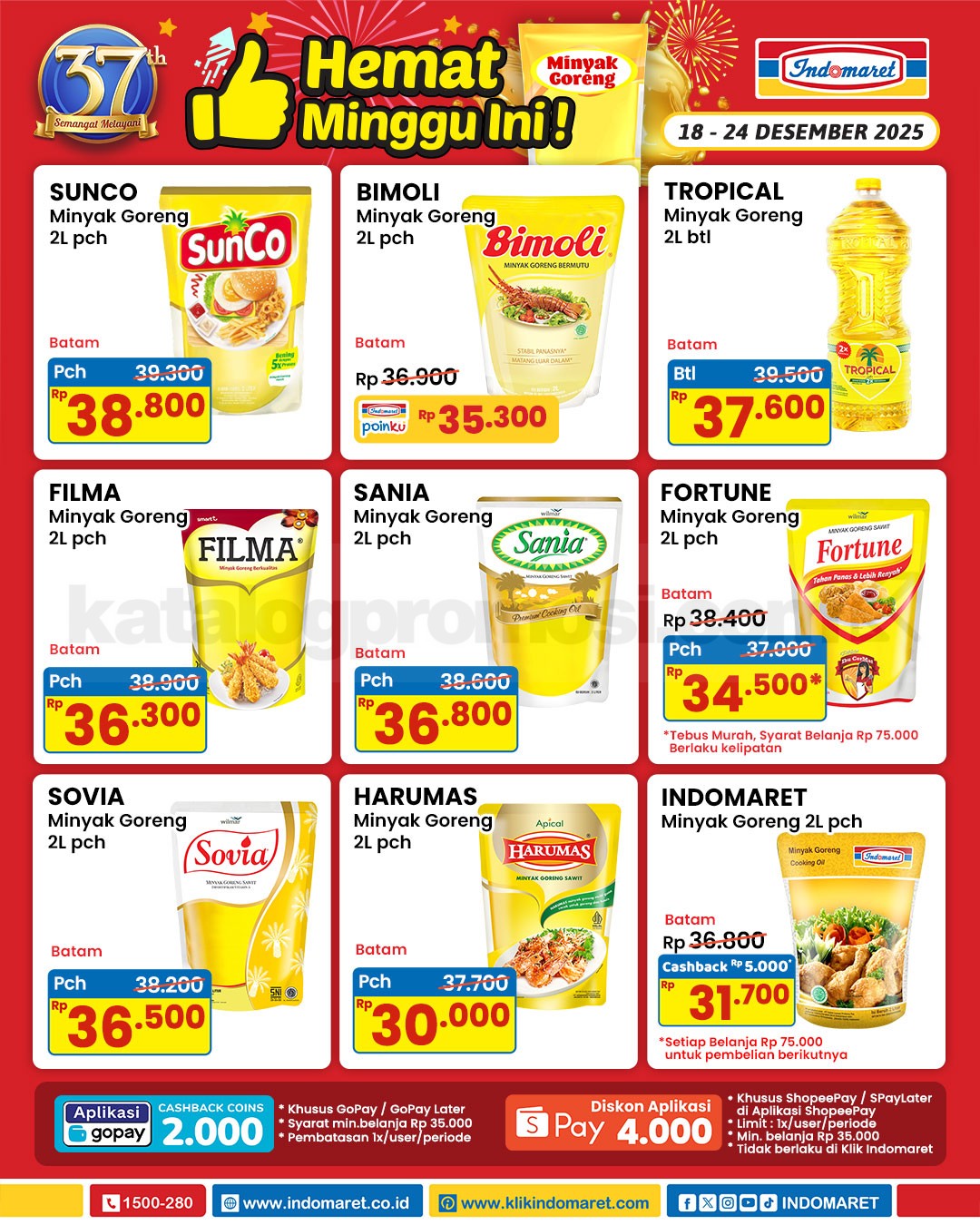 Promo INDOMARET MINYAK GORENG 18-24 Desember 2025 Promo INDOMARET MINYAK GORENG 18-24 Desember 2025 3