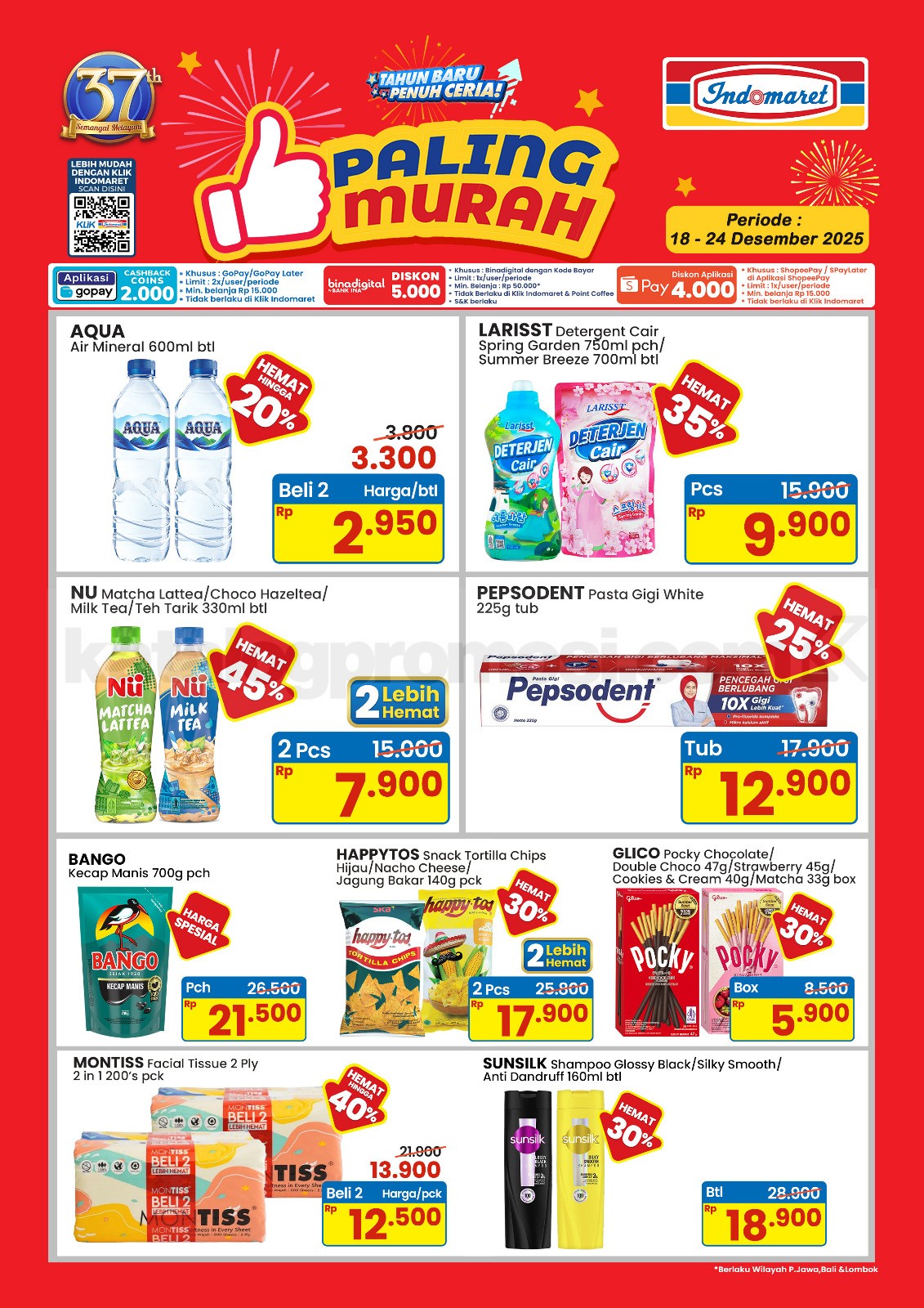 Promo INDOMARET PALING MURAH 18-24 Desember 2025 Promo INDOMARET PALING MURAH 18-24 Desember 2025 1