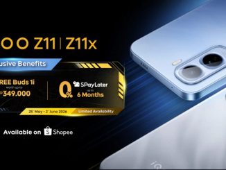 Promo iQOO Z11 & Z11x Cicilan 0% SPayLater dengan bonus Buds 1i di Shopee