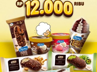 Promo Joyday Es Krim di CGV mulai Rp. 12.000 berlaku selama persediaan masih ada di seluruh CGV.