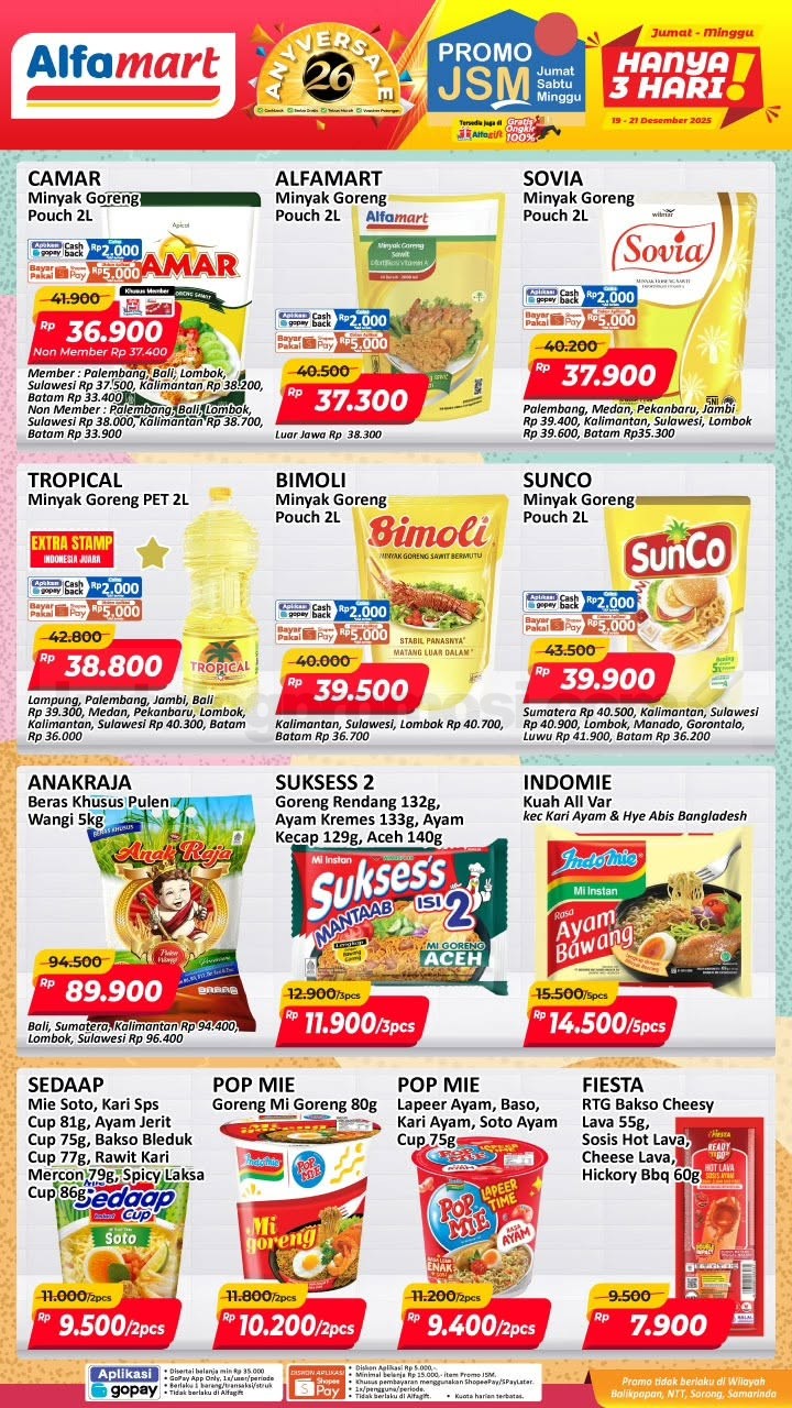 Promo JSM ALFAMART MINGGU INI 19-21 Desember 2025 Promo JSM ALFAMART MINGGU INI 19-21 Desember 2025 2