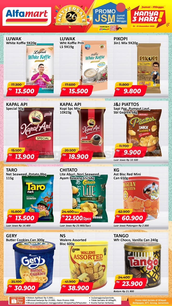 Promo JSM ALFAMART MINGGU INI 19-21 Desember 2025 Promo JSM ALFAMART MINGGU INI 19-21 Desember 2025 6