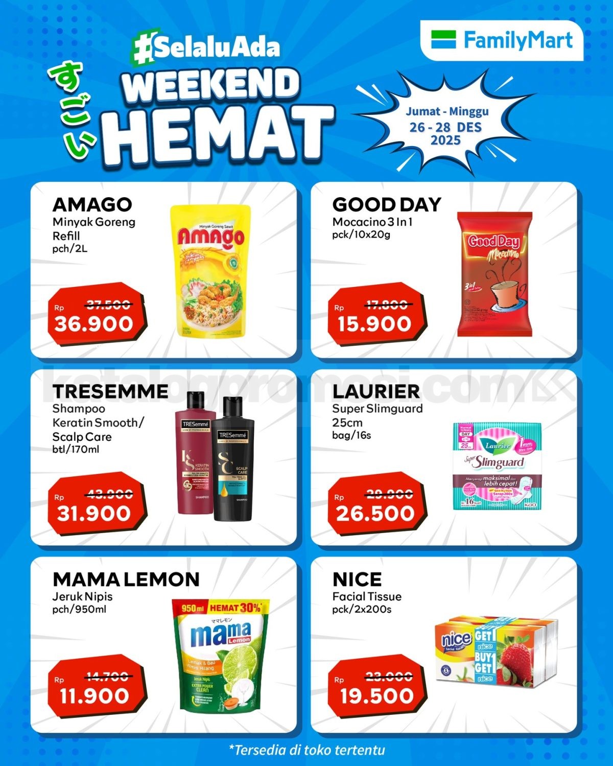 Promo JSM FAMILYMART 26-28 Desember 2025 Promo JSM FAMILYMART 26-28 Desember 2025 1