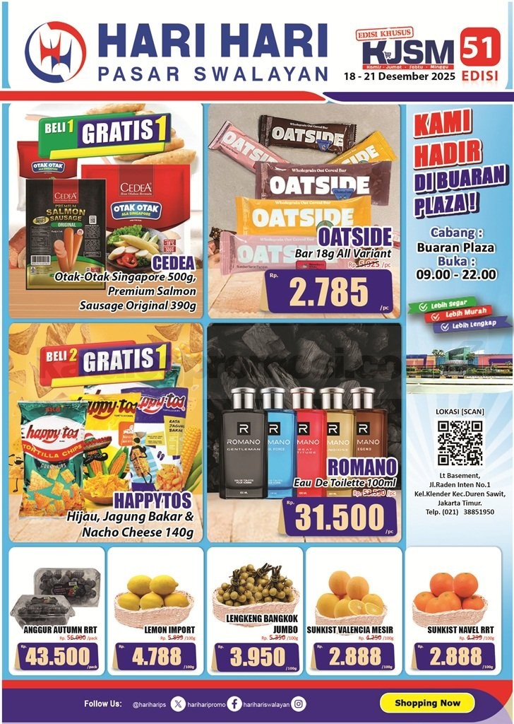 Promo JSM Hari Hari Swalayan 18-21 Desember 2025 Promo JSM Hari Hari Swalayan 18-21 Desember 2025 1