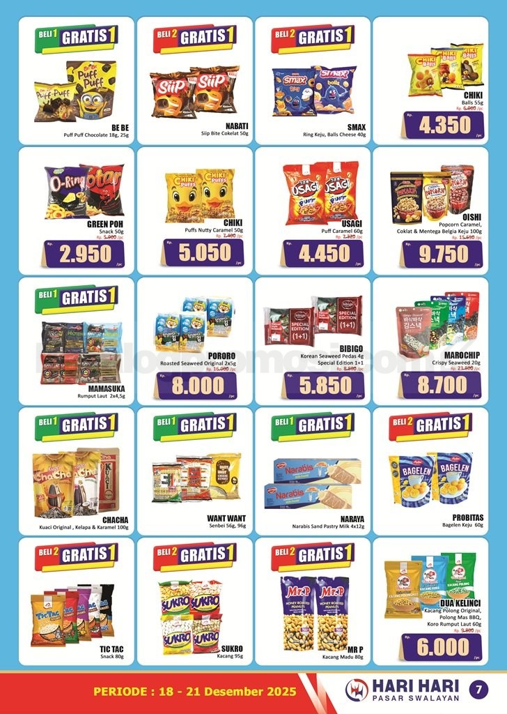 Promo JSM Hari Hari Swalayan 18-21 Desember 2025 Promo JSM Hari Hari Swalayan 18-21 Desember 2025 7