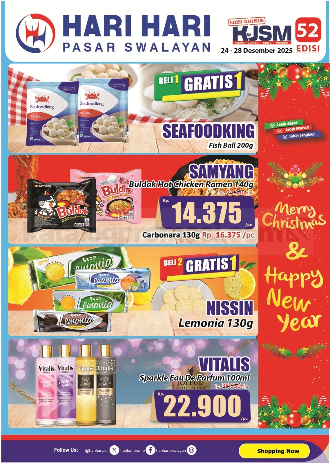Promo JSM Hari Hari Swalayan 24-28 Desember 2025 Promo JSM Hari Hari Swalayan 24-28 Desember 2025 1