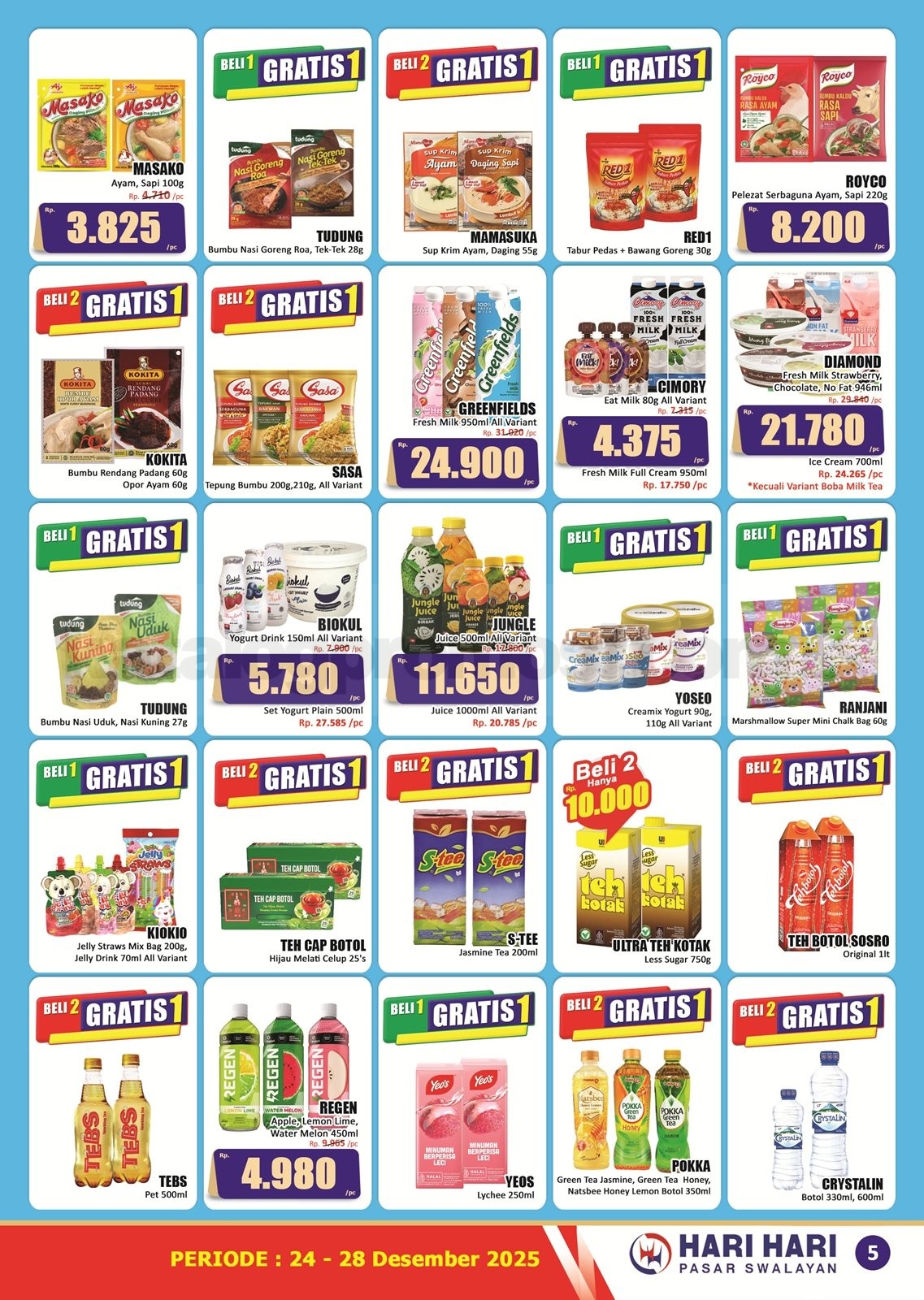 Promo JSM Hari Hari Swalayan 24-28 Desember 2025 Promo JSM Hari Hari Swalayan 24-28 Desember 2025 5